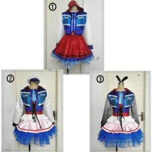 LoveLive!Sunshine!! Aqours 4th LoveLive  Lolita Maid Dress Cosplay Costume