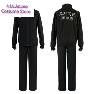 Haiky Anime Karasuno High School Uniform Hinata Shouyou Kageyama Tobio Sugawara Koushi Cosplay Costume Embroidery Daily