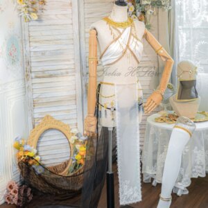 Irelia H Store Sexy lingeries women Anime Dancer milia Cosplay Costume evening dress can customized