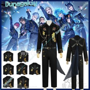 Anime Game Twisted-Wonderland 5th Cosplay Ace Jack Azul Kalim Vil Epel Idia Silver Lilia Floyd’s Costume Coat Pants Customized