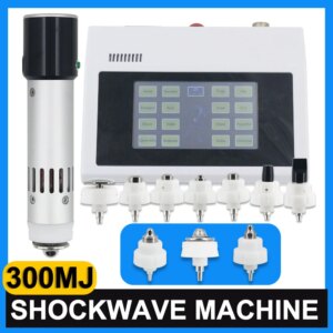 Shockwave Therapy Machine ED Treatment Pain Relief Tennis Elbow 300MJ Shock Wave Physiotherapy Body Massager