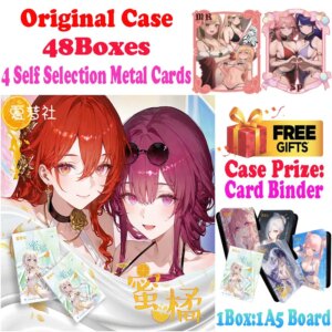 2025 Lastest A5 Size Mandarin Orange Waifu Card Board Boa Hutao Ganyu Furina Keqing Artboard TCG Toys Hobby Gift
