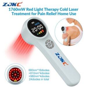 1760mW Cold Level Laser Therapy Infra Red Light Therapy Device 660nm 810nm 980nm for Pain Relief Acute And Chronic Pain