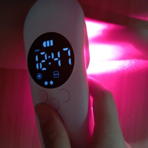 Handheld 3x808nm +14X650nm Red Light Therapy for Dog Cat Horse Pets Wound  Healing Reduce Inflammation  Home Treatment