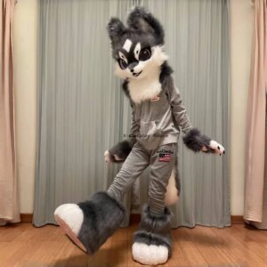 Fursuits head cheap animal head costume cat furry head cute dog head costume Halloween role-playing costume fursuits head kemono