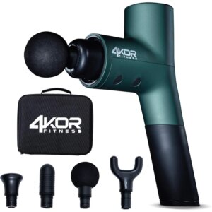 Muscle Percussion Massage Gun, Deep Tissue Vibration Massager, Rechargeable Handheld Stimulation, Ultra Quiet