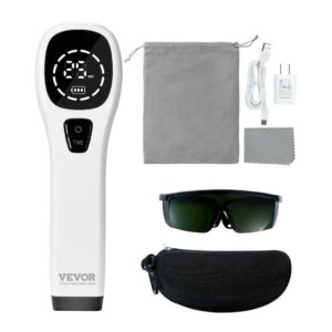 Portable Red & Near Infrared Light Therapy Device for body & Pets Dual-Wavelength Pain Relief & for muscle Healing