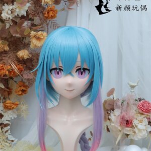Kigurumi Mizuki Kigurumi mask full headband lock cosplay headshell props costume anime game