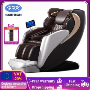 3 year warranty massage chair full body 6d zero gravity 2025 3D and 4D Dual Manipulator SL Track Thai Stretch massage chair