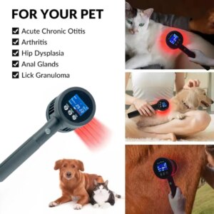 25diodes Healing Laser Light 808nm Cold Laser Physical Therapy Machine for Human for Dogs Cats Horses for Home or Clinice Use