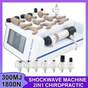 300MJ Shockwave Therapy Machine For Erectile Dysfunction Body Pain Relief Body Machine New Shock Wave 1800N Chiropractic