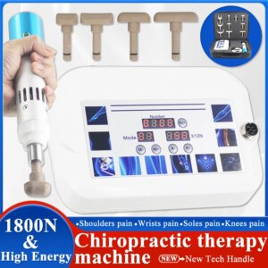 1800N Professional Electric Chiropractic Massage Gun Relieves Neck And Low Back Pain Massage 2025 Corrective Electric Massager