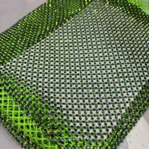 African Heavy Stones Lace Fabric 2024 High Quality 5 Yards Nigerian Fabric Material For Wedding Party Dress