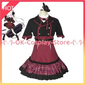 [Custom Made] Game Blue Archive Asagi Mutsuki Cosplay Costume Women Cute Dress Suit Halloween Party Uniforms Anime Clothing