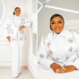 Fashion Beaded Women Suits Dress Long Sleeve Party Dresses Celebrity Pencil Pants Applique Jacket Casual Prom Dress Customized