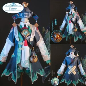 COSSUN Game Honkai:Star Rail HuoHuo Cute Set Cosplay Costume Halloween Outfits Women Clothing Shoe Wig Tai