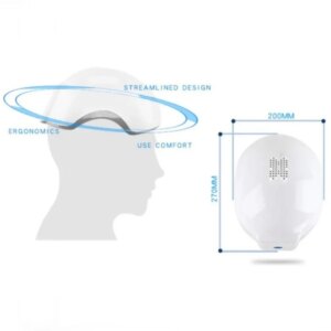80 Diode Laser Lights Therapy Hair Growth Helmet Promote Hair Regrowth Massage Cap Anti Hair Loss Device Treatment Scalp Relax