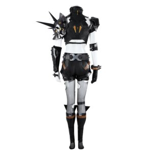 Game Cosplay Magik Superhero Mechanical Shoulder Armor Belt Short Skirt Uniform Game Magik Anime Women’s Fantasia Magik Uniform