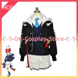[Custom Made] Game Blue Archive Konuri Maki Cosplay Costume Women Cute Party Suit Halloween Carnival Uniforms