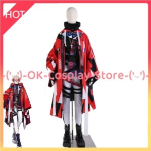 [Custom Made] Seraph Dazzlegarden Cosplay Costume Vtuber Yutuber Cosplay Suit Party Clothing Halloween Carnival Uniforms