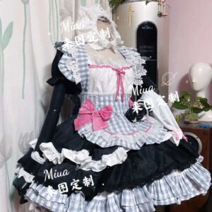 My Dress-Up Darling Kitagawa Marin Cosplay Costume for Women Marin Maid Dress Custom Size Made
