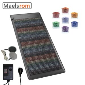 Thermal Therapy Full Body Massage Pad Yoga Balance MAT Magnetic Field Therapy With EMS Electrode Pads