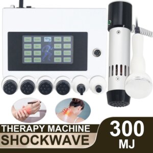 300MJ Shockwave Therapy Machine For Pain Relief Massage Body Therapy Rehabilitation Fatigue Relaxation Ultrasound Instrument