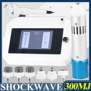 Professional Shock Wave 300MJ For ED Treatment Body Muscle Relaxation Massager 10Heads Pain Relief Shockwave Therapy Machine
