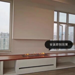 tuya wifi 1000 mm L smart bio ethanol kamin electric fireplace ecological chimneys to control ethanol burner