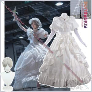 Anime Game Identity V Cosplay Loody Queen Costume Mary Lolita Dress Wig Woman Halloween Christmas Fancy Wedding Suit Customized