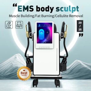 15Telsa 200HZ 6500W RF Body Sculpting Machine Muscle Stimulation Slimming Weight Loss Electromagnetic Tech Portable