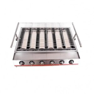 Freestanding Stainless Steel LP Gas 3 Burners BBQ Barbecue Grill For Outdoor Cooking Appliance