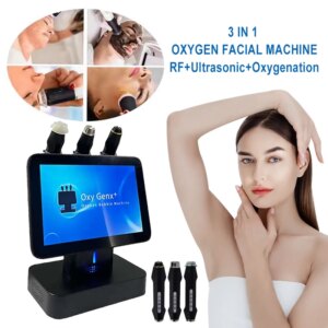 Factory Promotion Price 3 in 1 Super Co2 Bubble Oxygenation Facial Skin Care Portable Oxygen Facial Care Machine