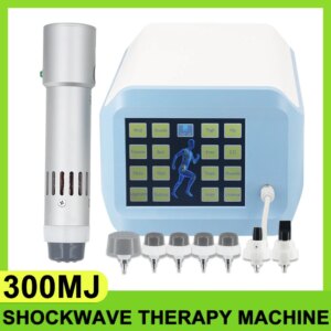 Shockwave Therapy Machine For ED Treatments And Back Pain Relief 300mj Shock Wave Device Body Massage Health Care