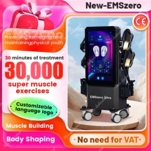 Professional EMSzero NEO 6500W RF Machine Hi-EMT Body Sculpting Fat Burning EMS Slimming Beauty Equipmen