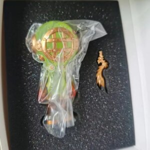 Sank Toys Sank The Child Little Sank Neon Green Resin Painted Collection Figurine Figure Model Statue