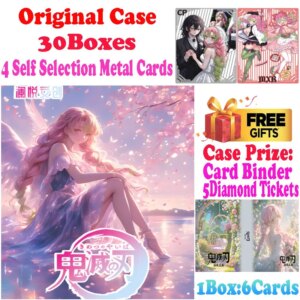 2025 Newest Case Wholesale Lanyue Culture Demon Slayer Waifu Colored Paper Card Shinobu Trading Mitsuri CCG TCG Hobbies Gift