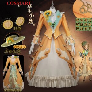 COSMART Identity V Alice Derose Reporter Cosplay Costume Cos Game Anime Party Uniform Hallowen Play Role Clothes Clothing