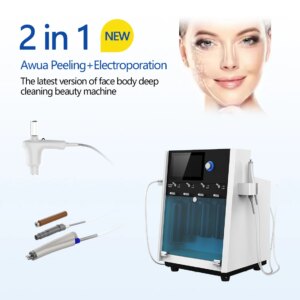 DermoElectroPoration aqua peeling Machine Water Infusion Face Moisturizing Vacuum Facial Deep Cleansing Peanut Skin Removing