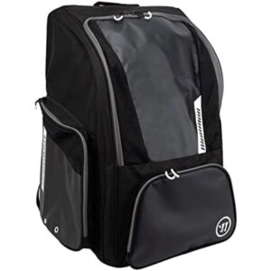 WARRIOR Hockey Pro Carry Backpack Bag (Black/Grey)
