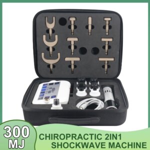 300MJ Shockwave Therapy Machine Body Massage Vertebra Correction Device Pain Relief Electric Chiropractic Correction Gun