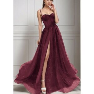 Exquisite Evening Dresses Formal Spaghetti Strap Sleeveless A Line Floor Length High Quality Fit Banquet Prom Wedding Male Gowns
