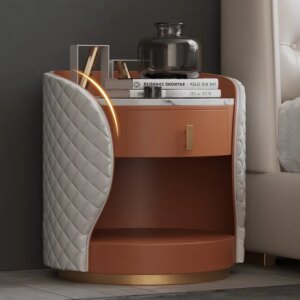 Furnistyle Wholesale Custom Design Nightstands OEM Bedside Table For Bedroom