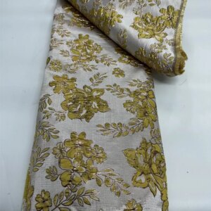 2024 Latest High Quality African Nigerian Tulle Lace Fabric Organza Embroidery Guipure Party Dress Brocade Jacquard French 5Yard