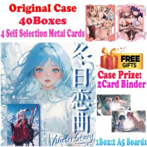 Wholesale 2025 Lastest A5 Size Winter Story Collection Card Board Waifu Yae Miko Booster Box TCG Doujin Toys And Hobby Gift