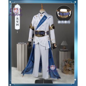 Love and Deepspace Xavier Cosplay Costume High quality embroidered coat accessories props set party carnival gorgeous Men suit