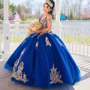 Royal Blue Quinceanera Dresses 2025 Spaghetti Straps Sweetheart Tulle Ball Gown Birthday Party Sweet 16 Vestidos De 15 Anos Gala