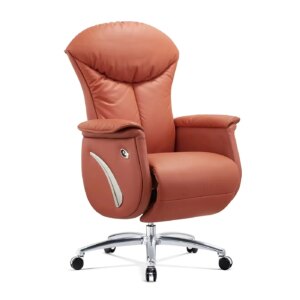 Factory Directly Supply Large Executive President Leather Office Massage Chair for Workplace