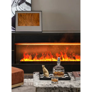5 Years Warranty full stainless steel 3d led fog water steam electric fireplace