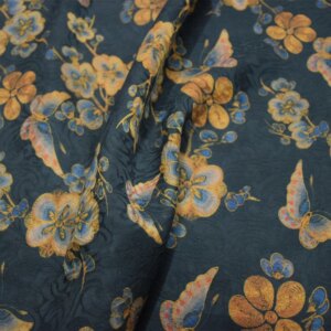 High Quality Real Real Silk Gambiered Guangdong Silk Cheongsam Cloth Pants Women’s Fabric